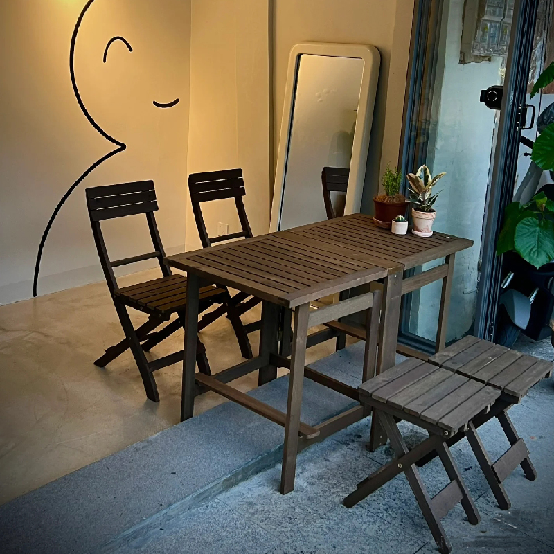 庭院用实木户外摆摊民宿休闲