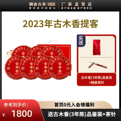 澜沧古茶2023年古木香提客