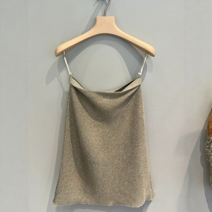 南油高定miu系25秋冬新品名媛风百搭A字弹力高腰羊毛针织半裙潮牌