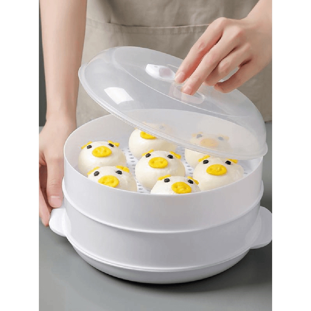 【下单立减50】微波炉加热蒸笼大容量家庭蒸煮厨房微波炉专用_WT4