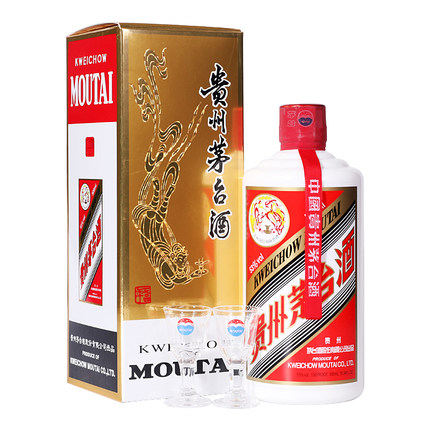 贵州茅台酒 茅台飞天53度500ML酱香型白酒官方旗舰店（2025年）