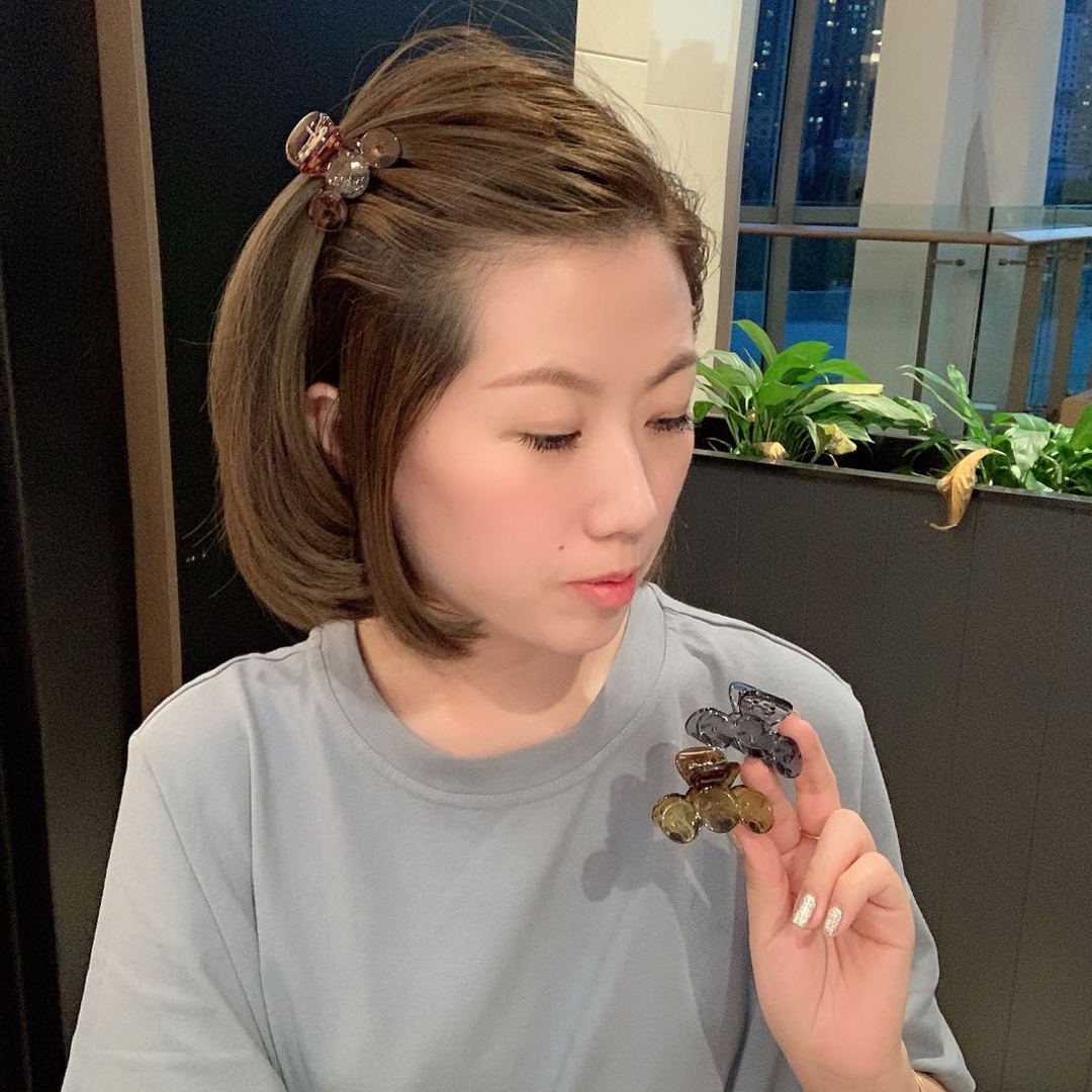 透明东大门同款少女彩色简约发饰