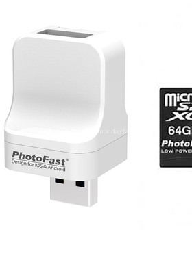 PhotoFast PhotoCube Pro 備份方塊 iOS/Android通用版64G
