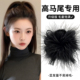 不塌高马尾固定神器羽毛抓夹女高级感2025新款 小发夹子后脑勺发饰