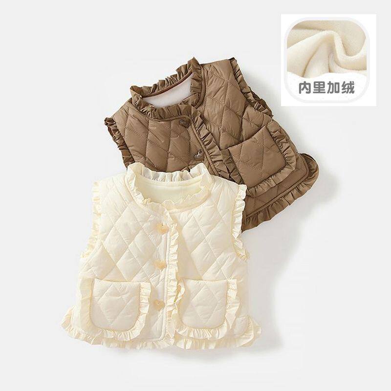女童马甲秋冬夹棉加绒202