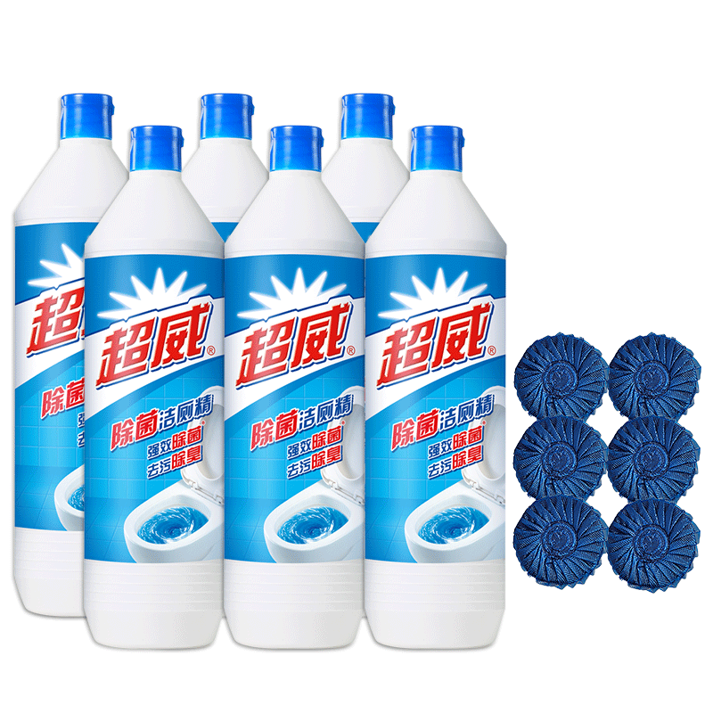 超威洁厕灵505g*6瓶包发票