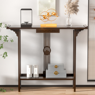 新中式玄关桌入户条案古风端景台