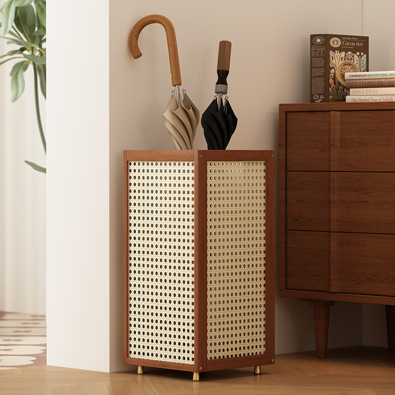 家用伞架置物架门口中式放伞桶阳台方形沥水伞桶塑藤架子雨伞收纳,住宅家具,家用雨伞架,淘宝优惠券,粉丝福利购,淘宝优惠卷