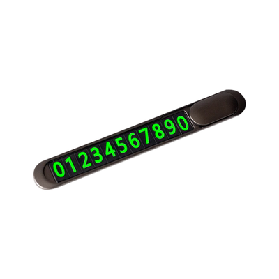 临时停车牌挪车电话gd按键合金