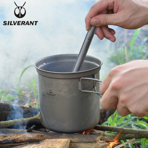 sliverant银蚁折叠手柄户外炊具