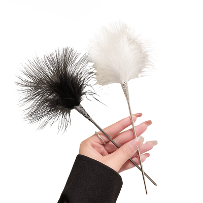 仙气飘飘的古风羽毛发簪哦~