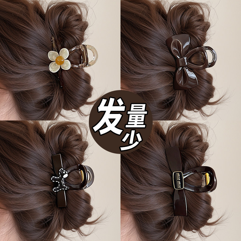 发量少专用中号抓夹！牢固不易掉图片