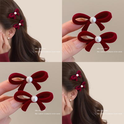 高级又复古的我的秋冬本命发夹！