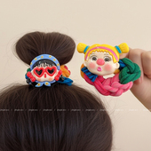 高弹力马尾发圈橡皮筋女扎头2026新款 高端发绳丸子头发饰头绳头饰