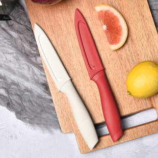 James.F不锈钢水果刀削皮刀随身便携式瓜果刀万用刀果蔬刀去皮刀