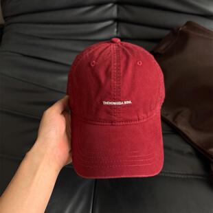 ins软顶春季 新品 soul刺绣棒球帽鸭舌帽大帽檐百搭显脸小休闲韩版