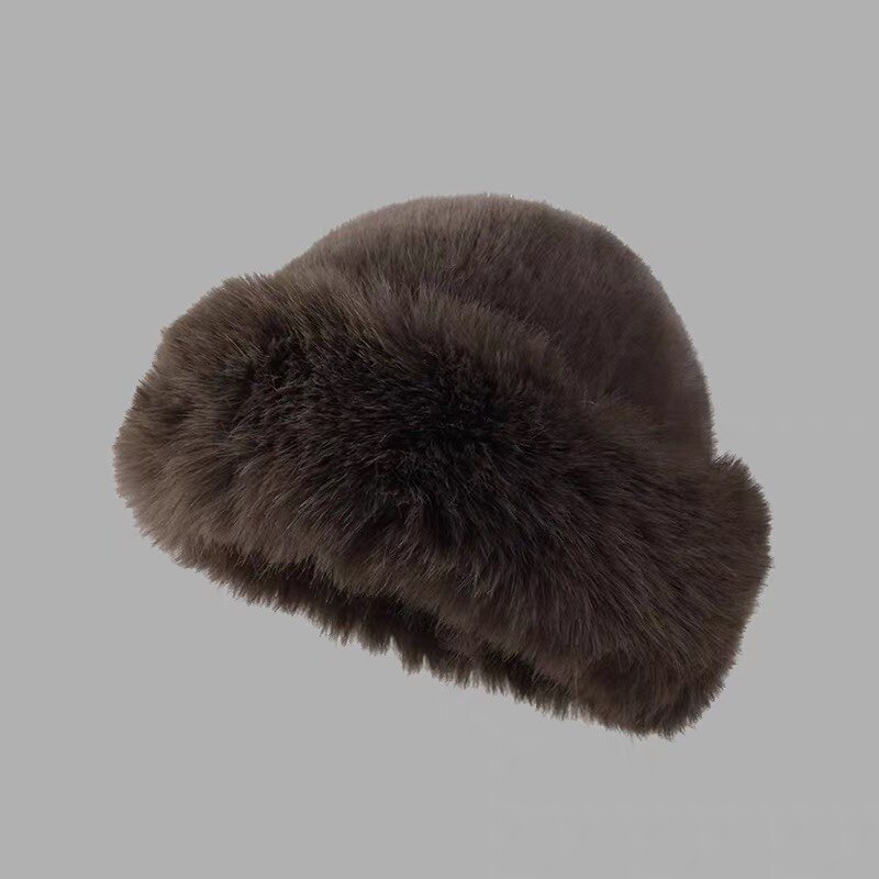 毛绒地主帽女秋冬新款防寒保暖帽子东北盆帽护耳帽显脸小渔夫帽潮,服饰配件/皮带/帽子/围巾,帽子,淘宝优惠券,粉丝福利购,淘宝优惠卷