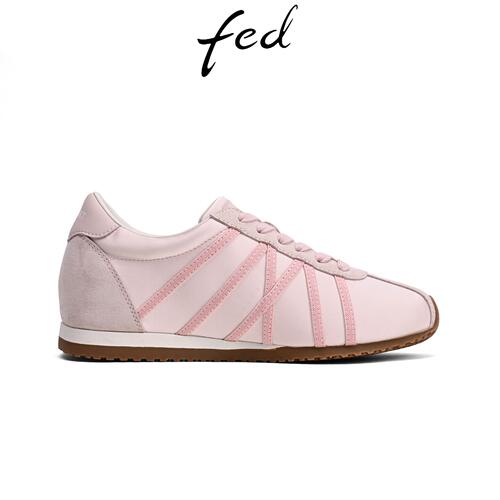 fed厚底德训鞋女秋季新款女鞋软底休闲运动鞋增高阿甘鞋GCX709