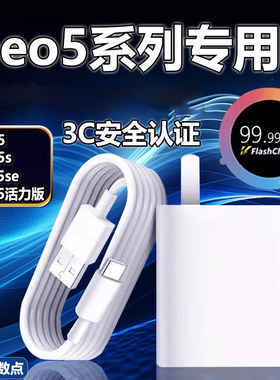 适用iqooNeo5超级快充充电器头66闪充Neo5s手机充电头适用爱酷neo5活力版5G新款44超级快充插头
