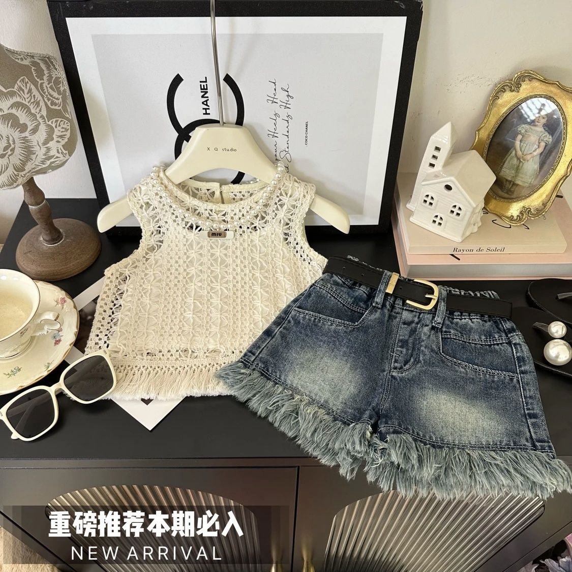 安阳童装女童夏季套装202