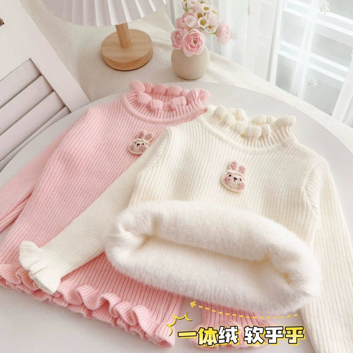 安阳童装女童毛衣加厚一
