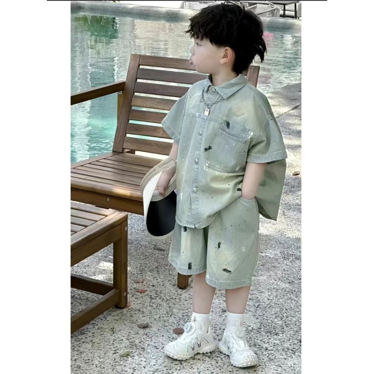 安阳童装男童夏季套装202