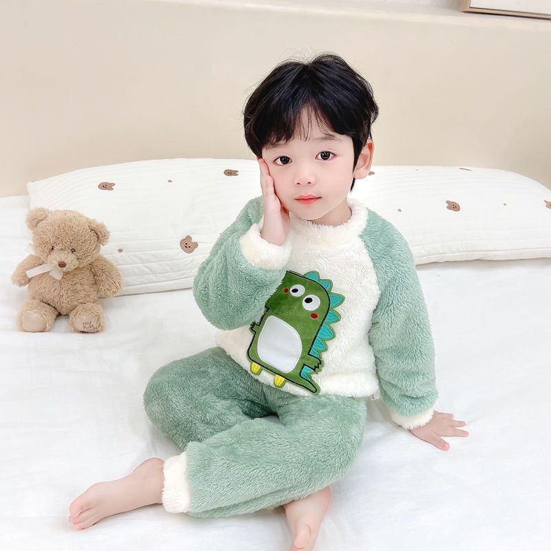安阳童装男童法兰绒睡衣