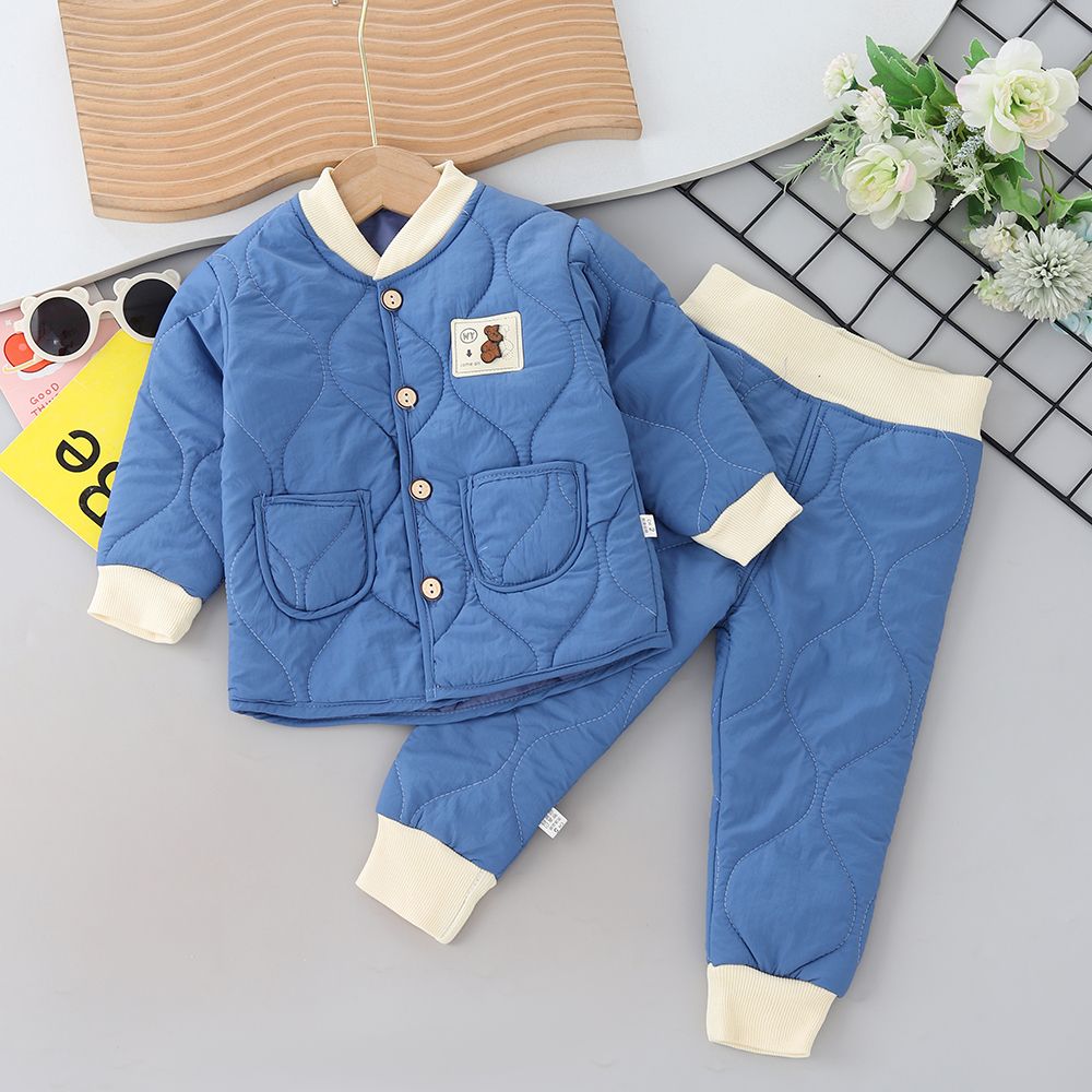 安阳童装儿童棉服套装男