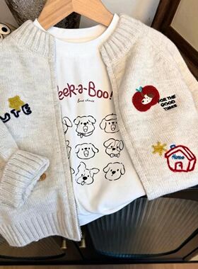 安阳童装男童秋季开衫202