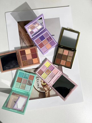 Huda beauty 9色眼影盘 Python/Chameleon/Jaguar/Tiger 猎豹