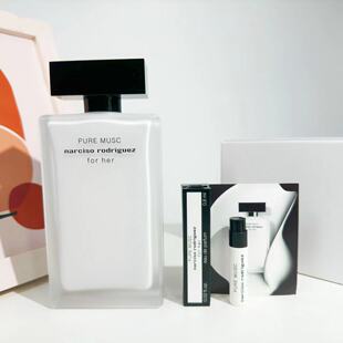 纳西索纳西素纯粹迷情精纯麝香深邃迷情玫瑰她的同名女士试管香水
