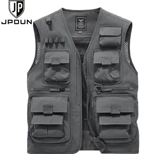 JPDUN/吉普盾龙腾鸿运服饰专卖店马甲夏季薄款钓鱼坎肩多口袋背a2