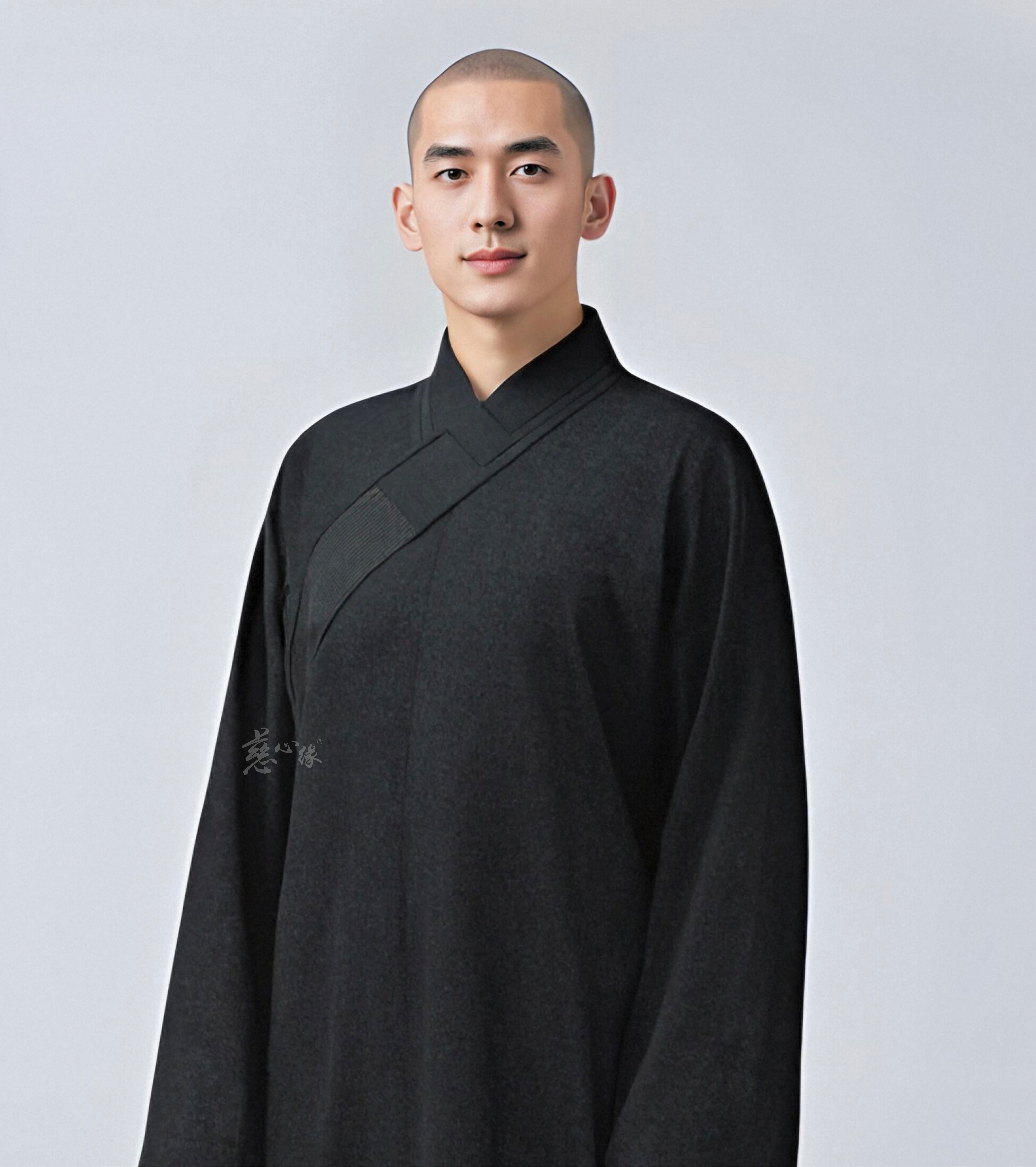 慈心缘新款秋冬僧服和尚禅堂大褂出家师父小褂罗汉褂醋酸羊毛呢