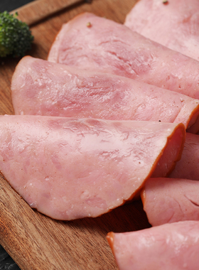 吉野物语低脂火腿片健身轻食代餐三明治即食早餐高蛋白火腿切片