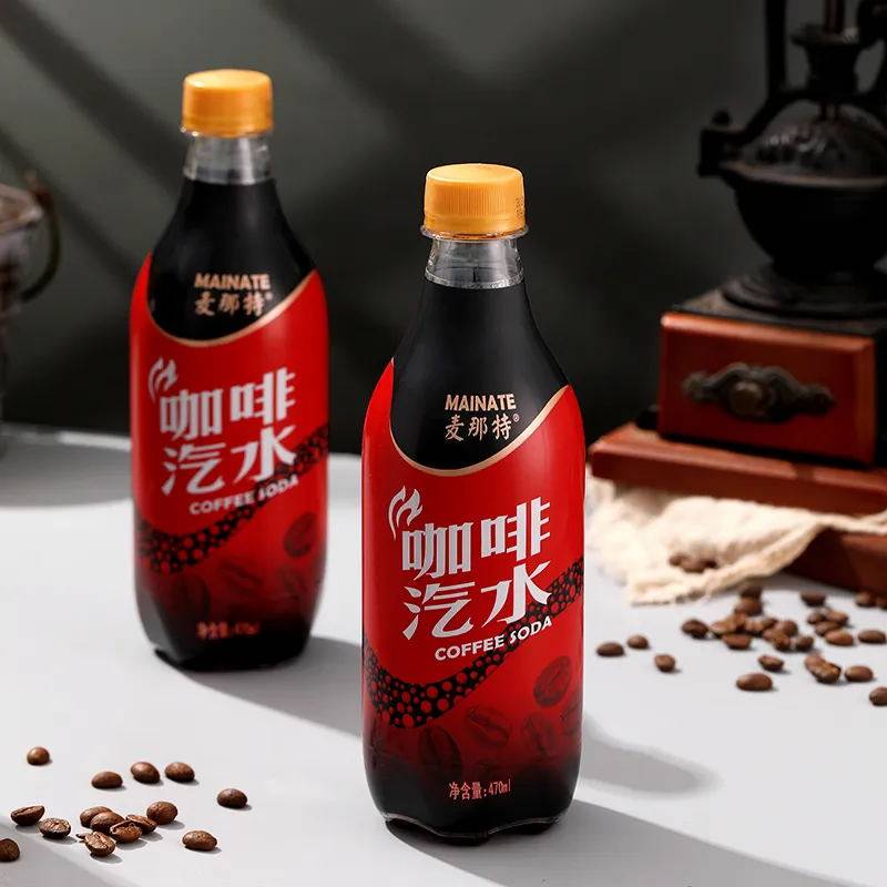 可口可乐风味碳酸饮料咖啡汽水520ml*12瓶巴西咖啡味提神可乐咖啡