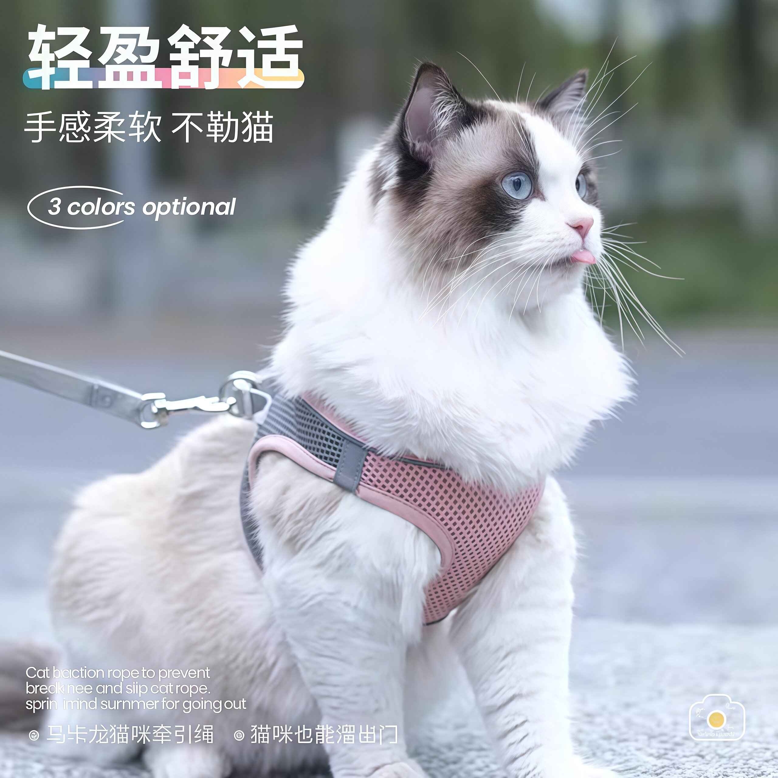 小猫牵引绳拴猫绳猫咪防挣脱外出专用宠物兔子背心遛猫专用溜链子,宠物/宠物食品及用品,猫牵引绳,淘宝优惠券,粉丝福利购,淘宝优惠卷