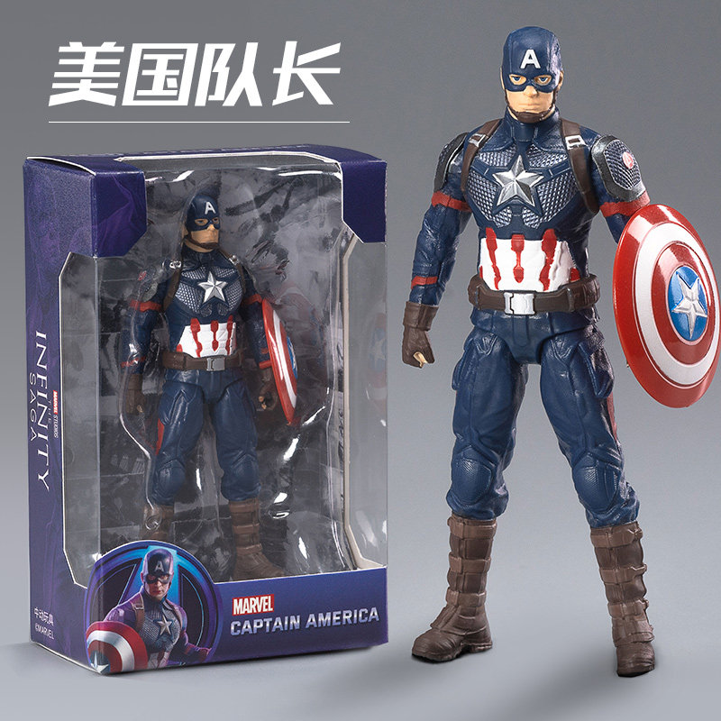 美国队长手办漫威复仇者