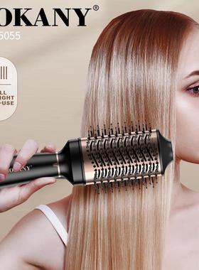 出口SOKANY15055电动美发梳女士打理造型热风梳HOT HAIR BRUSH