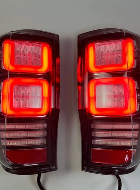 适用于福特 RANGER皮卡 T6 T7 T8 改装LED尾灯总成后杠刹车倒车灯