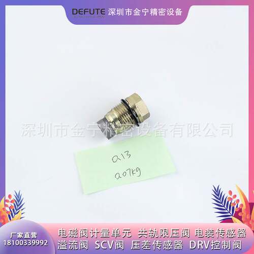 电控共轨管泄压阀共轨轨压限压阀 1110010013 DEFUTE原厂正品