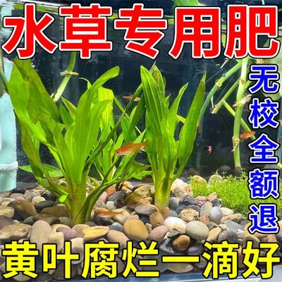 鱼缸水草专用肥海藻球苔藓水草肥料促水培植物综合鱼缸水草营养液