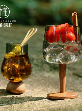木笙玩物高颜值红酒杯家用高档葡萄鸡尾酒香槟威士忌气泡酒高脚杯