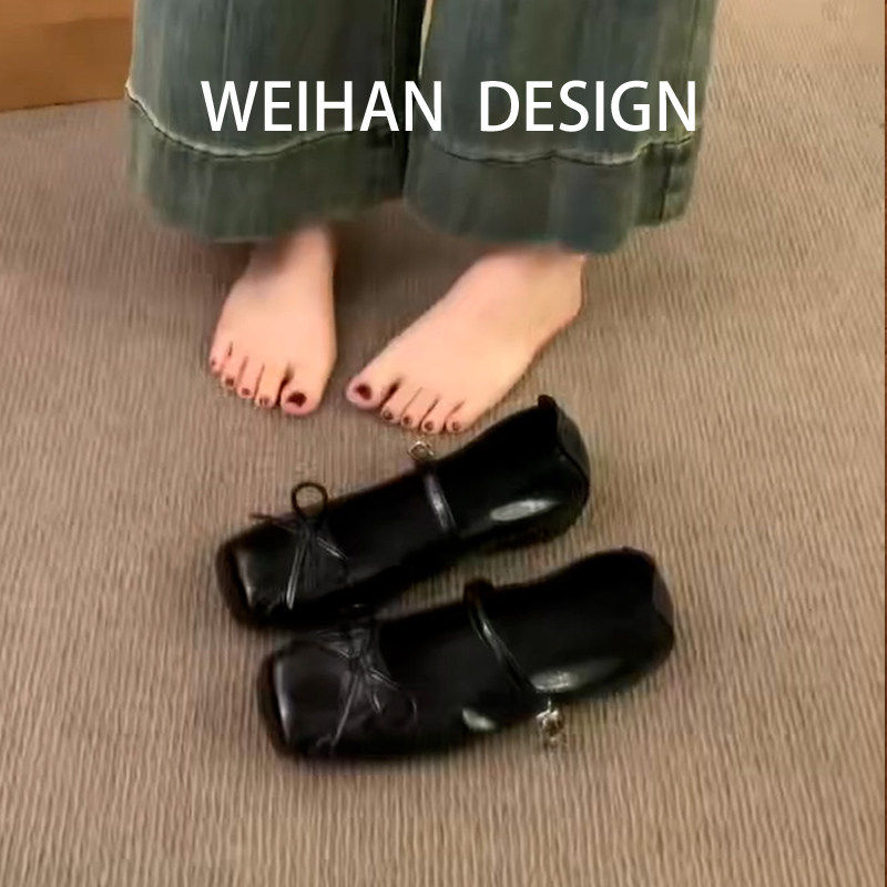 羊皮版！法式简约蝴蝶结