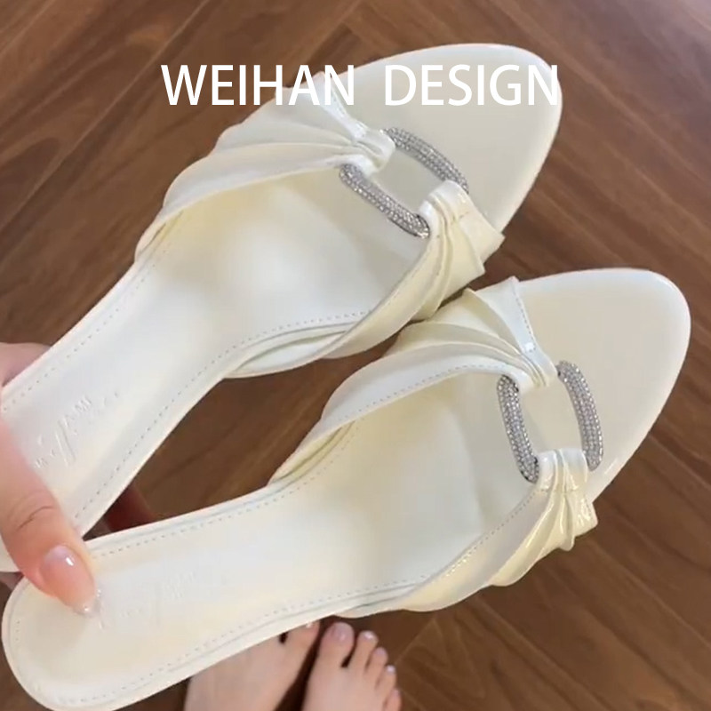羊皮版!白色高级感水钻