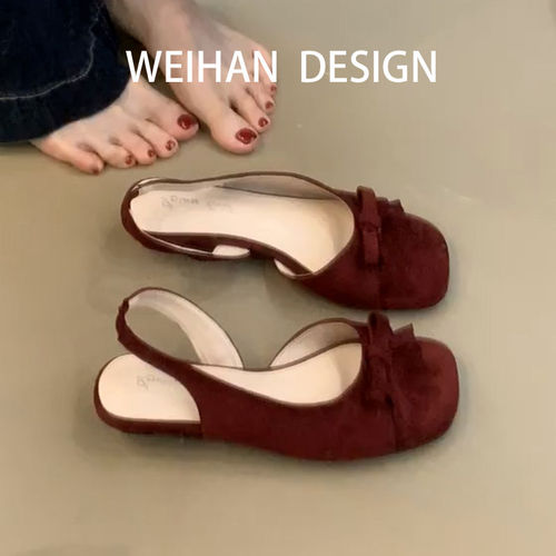 羊皮版！复古红丝绒蝴蝶