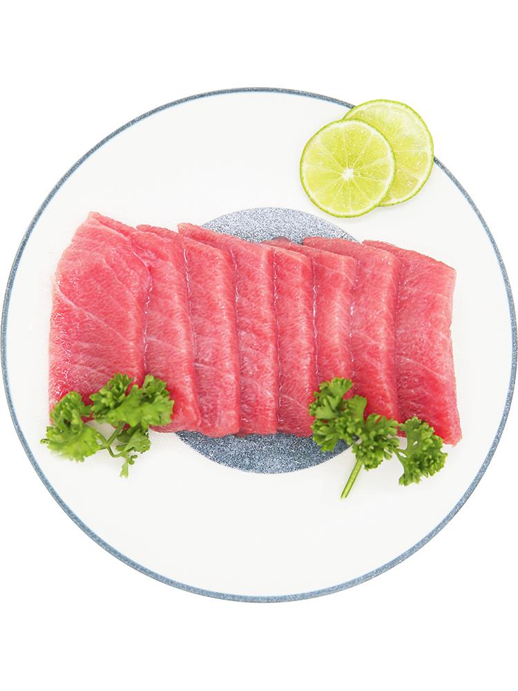 金枪鱼刺身 中腹中腩chu-toro 新鲜生鱼片进口250g蓝金枪鱼中脂