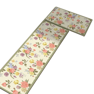 厨房硅藻泥吸水防油脚垫地垫长条形防滑隔凉地毯防尘入户门垫子