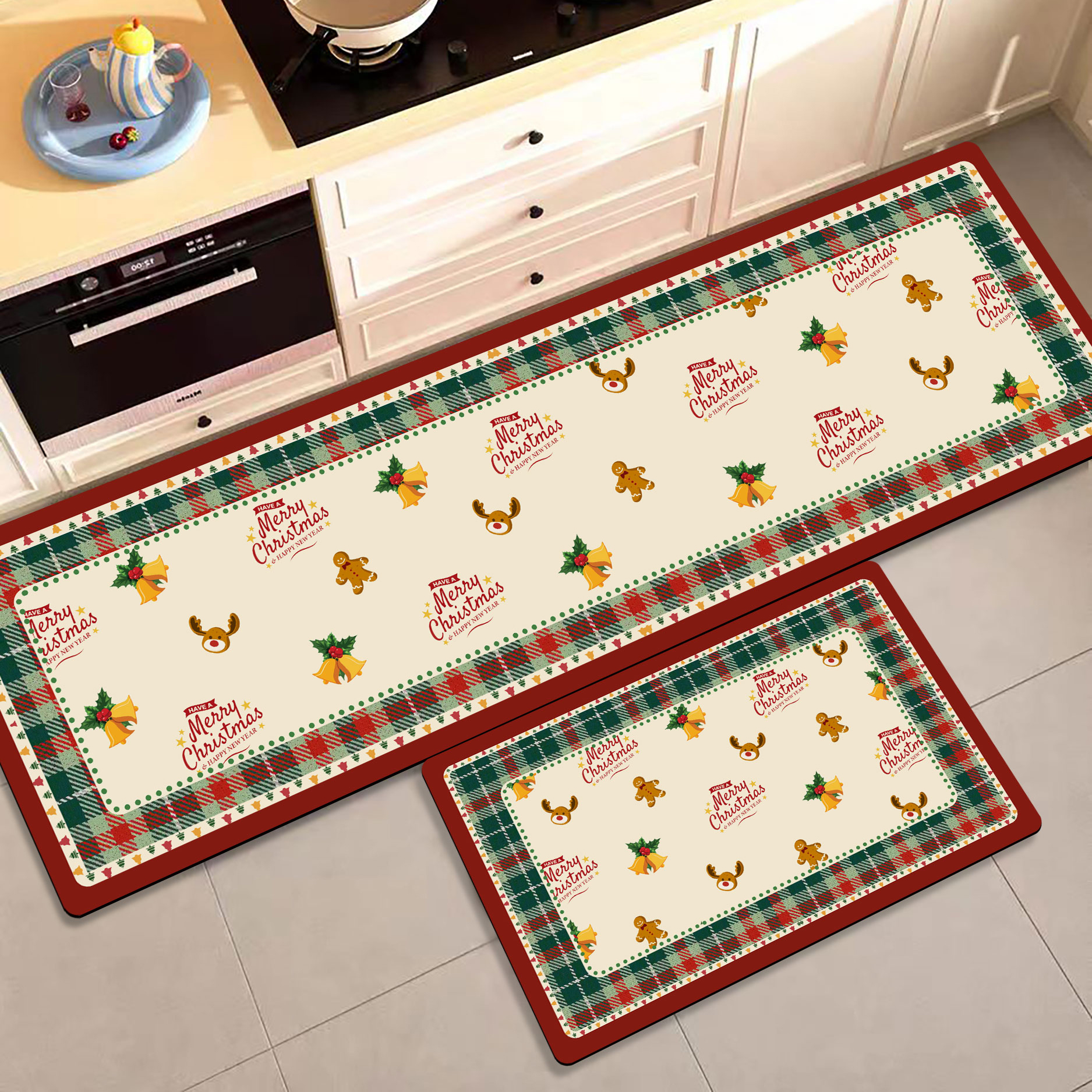 厨房专用吸水吸油地垫可擦免洗垫