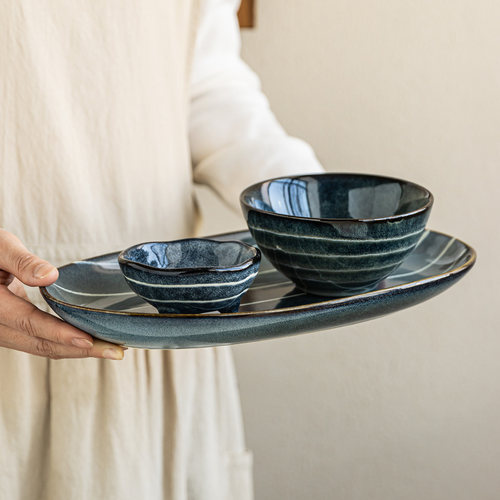 YEHOME精致漂亮餐具陶瓷米饭碗