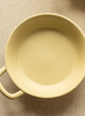 YE HOME 带手柄碗单耳碗家用早餐碗菜碗沙拉碗饺子碗水果碗蛋糕盘